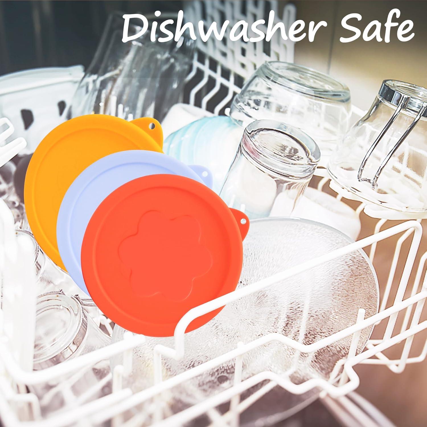 Tapa de Silicona LUVCOSY 1 Taza - Paquete de 4 Apta Microondas