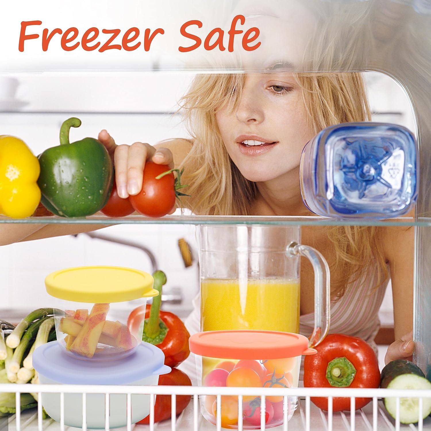 Tapa de Silicona LUVCOSY 1 Taza - Paquete de 4 Apta Microondas