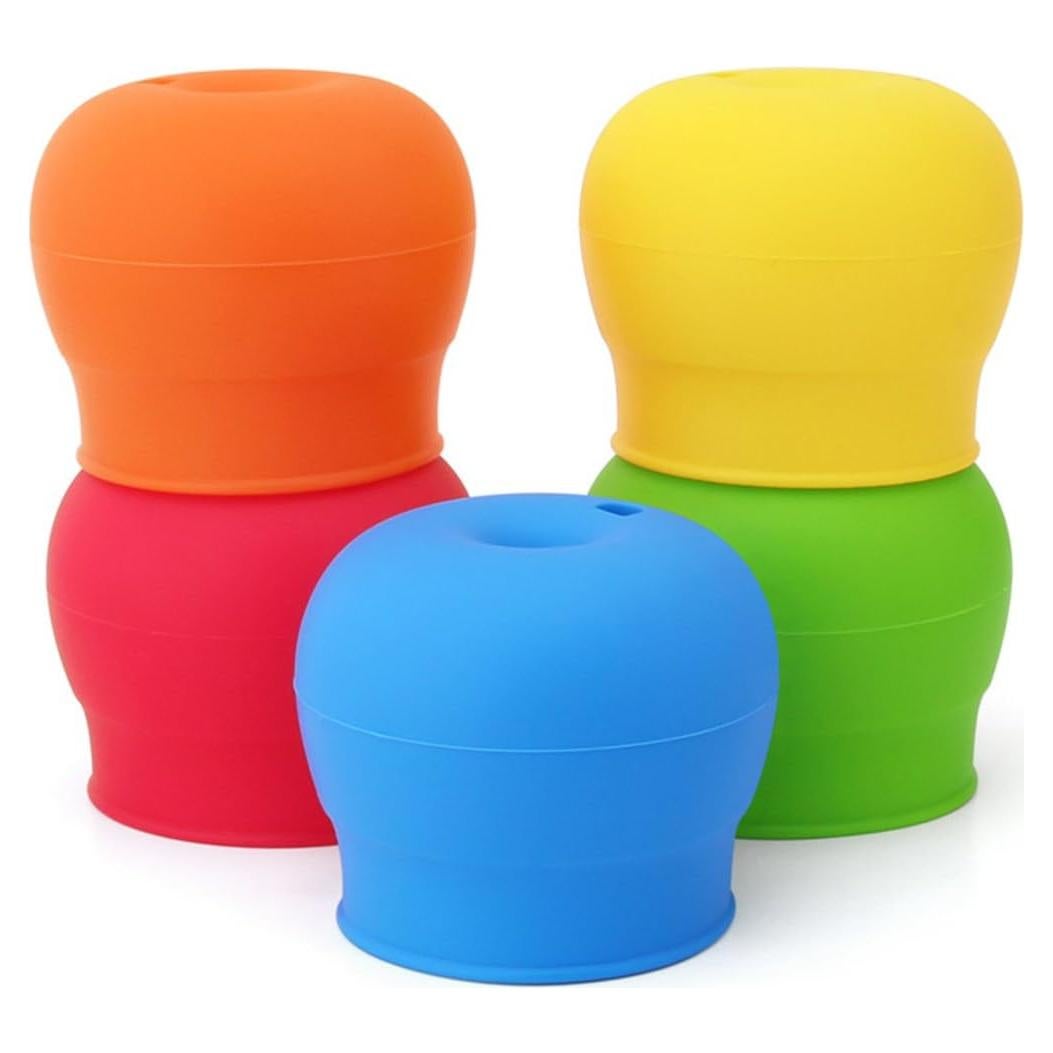 Tapa de Silicona para Tazas Maxin - 5 Paquetes a Prueba de Derrames
