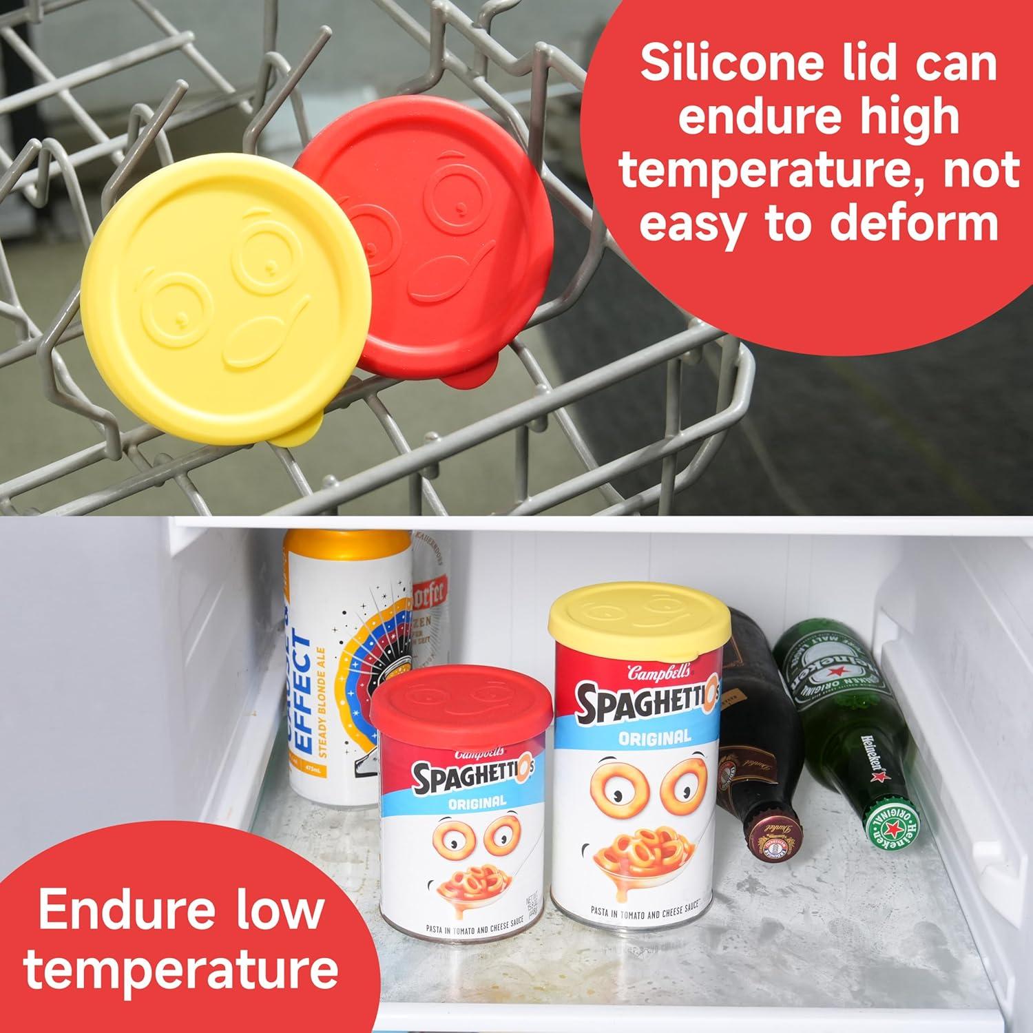 2 Tapas de Silicona para Latas de 3.2 Pulgadas Purekra