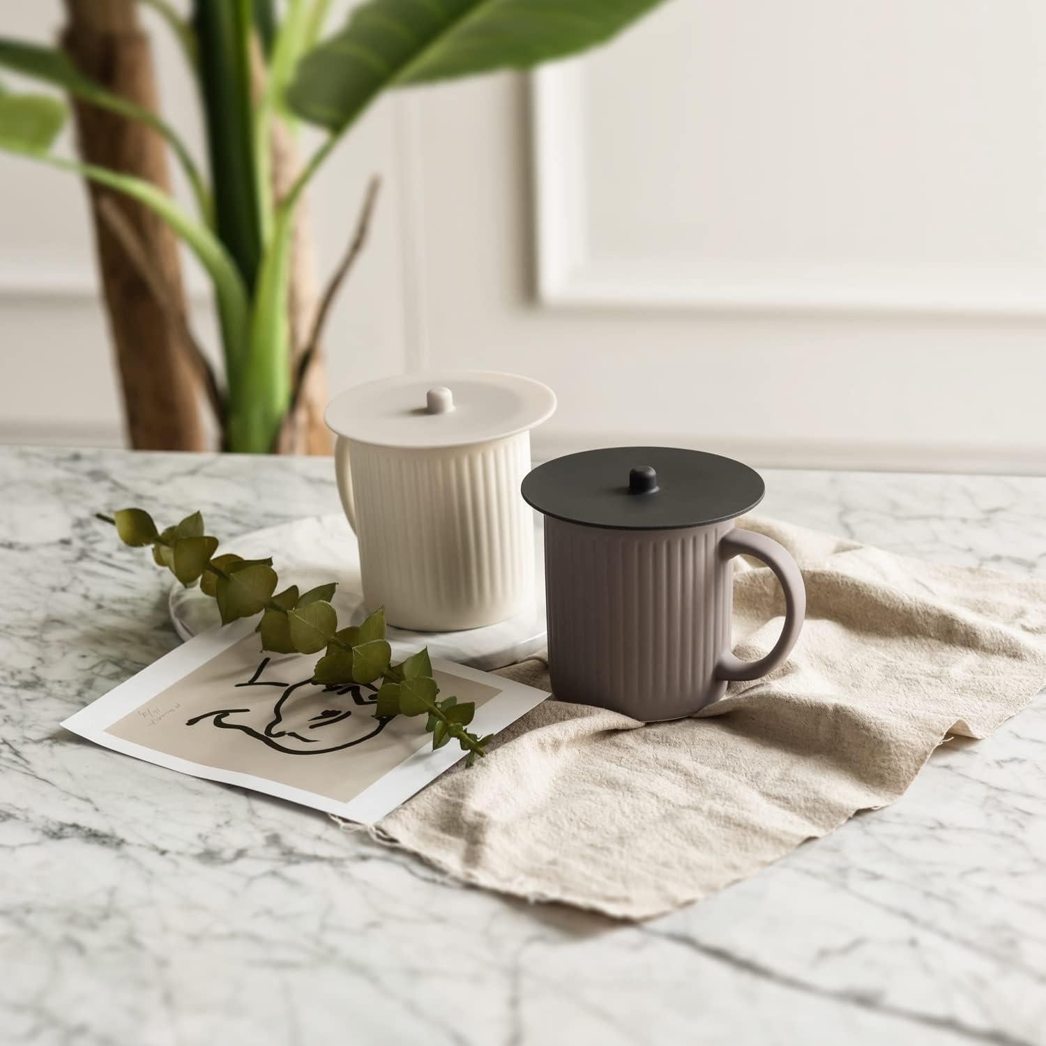 Cubierta de Silicona Carrotez para Tazas 11 cm Marfil 1 pc