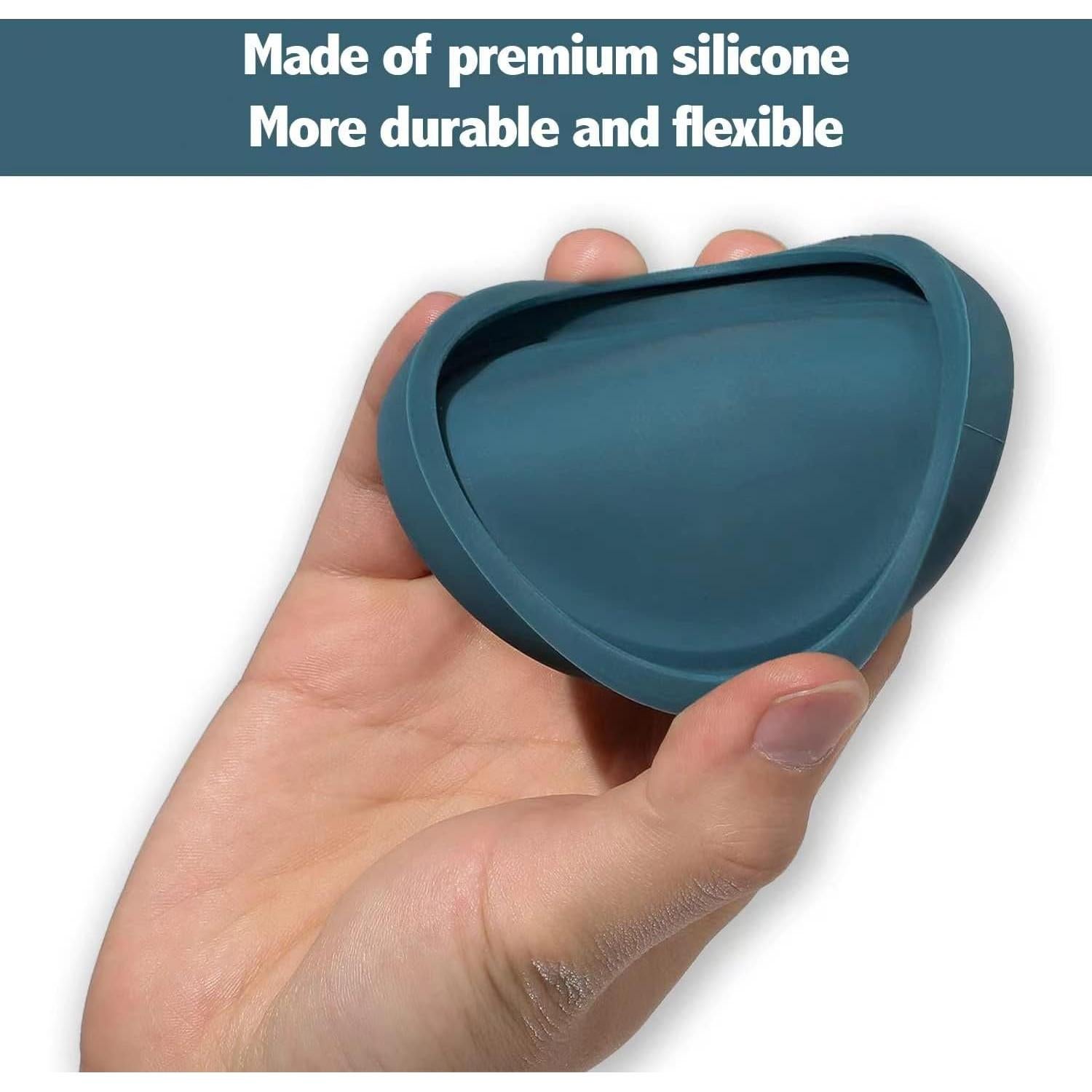 Tapas de Latas para Gatos OHMO 2 Piezas Silicona 70-85g Azul