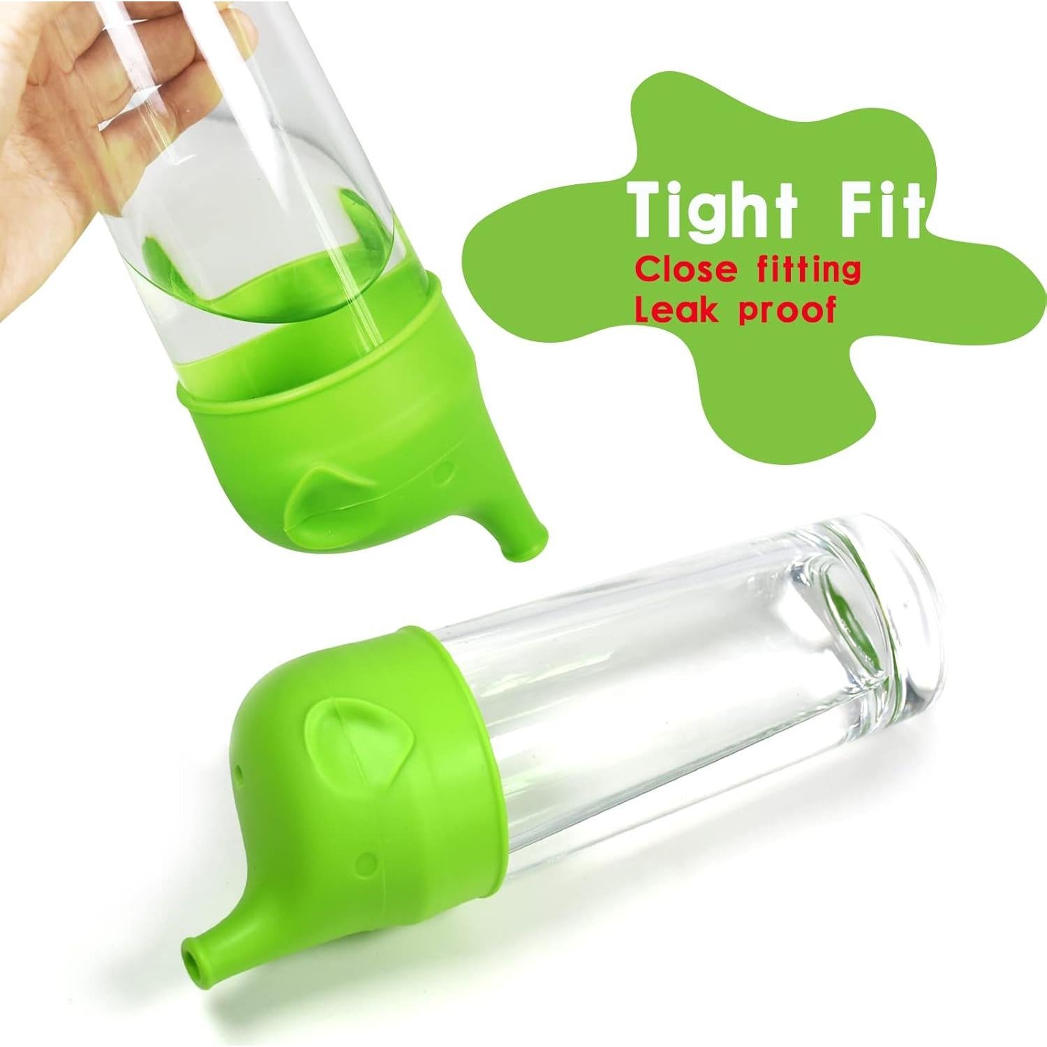 Tapas de Vaso de Silicona Yagote - 5 Paquetes Antiderrame