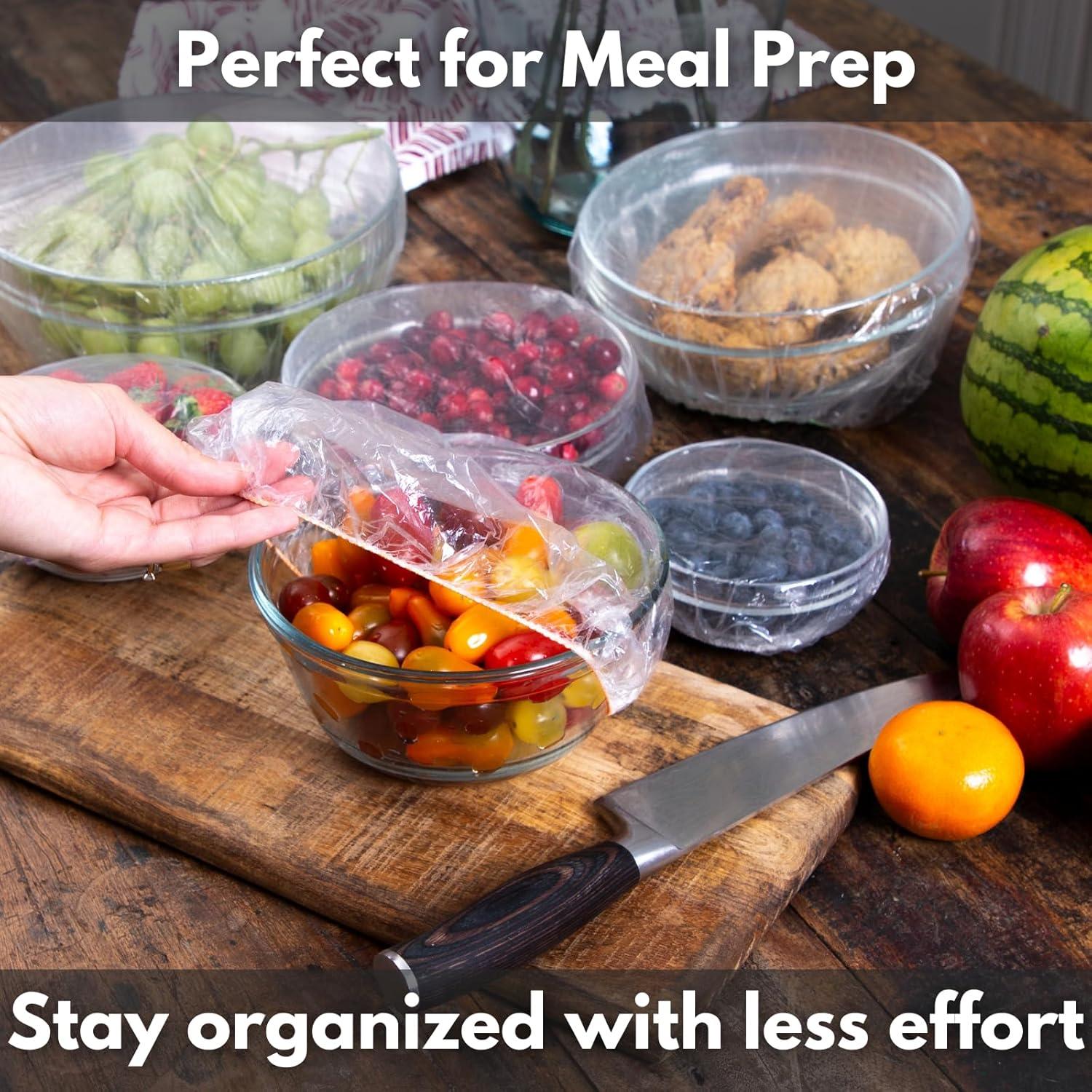 Cubiertas de Tazón Reutilizables Kitchen Strong - 100 Piezas, 3 Tamaños