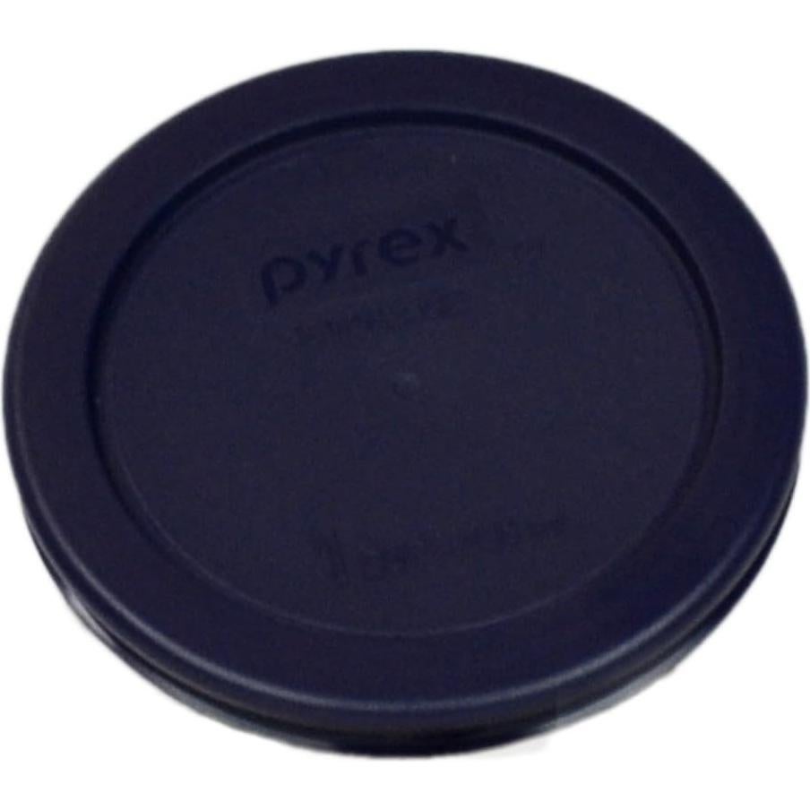 Tapas de Plástico Pyrex 7202-PC 1 Taza Azul Oscuro - Paquete de 6