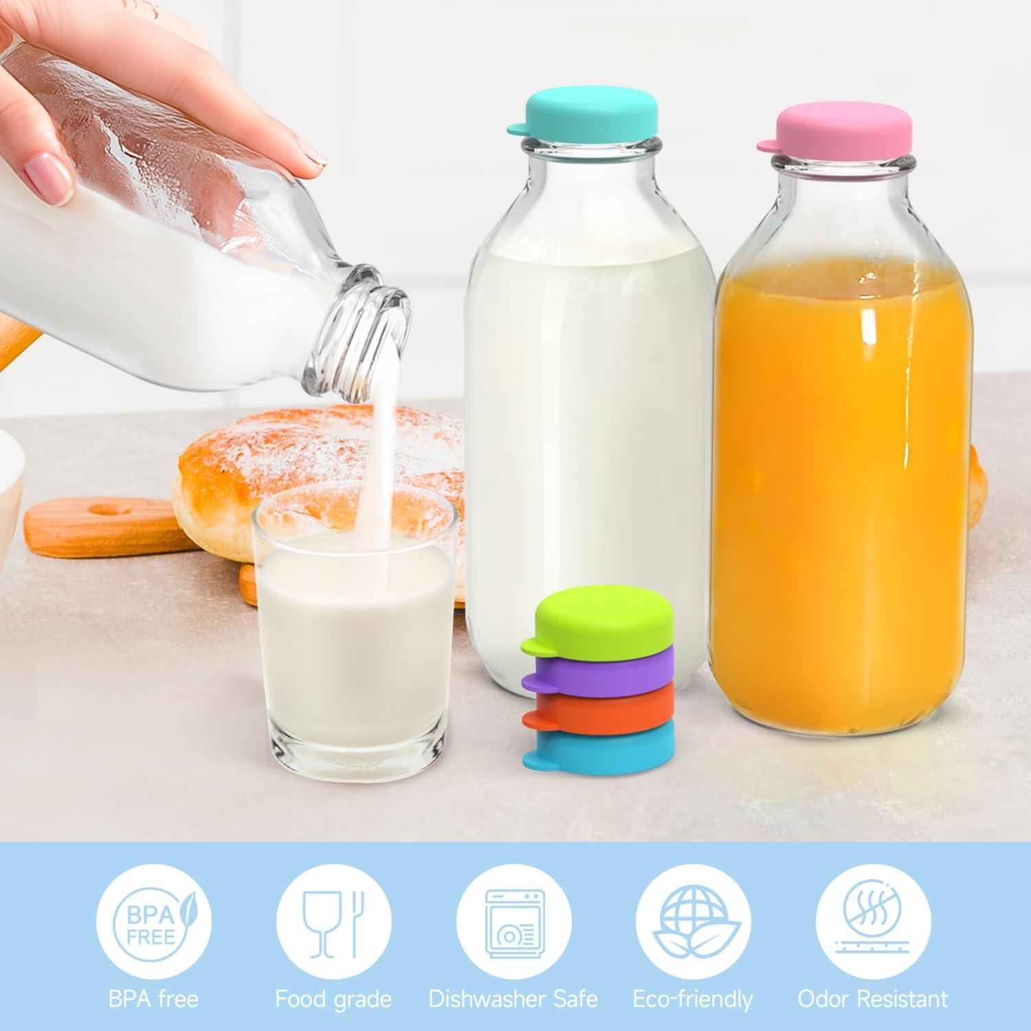 Tapas de Silicona Reutilizables SOPHICO para Botellas de 48mm