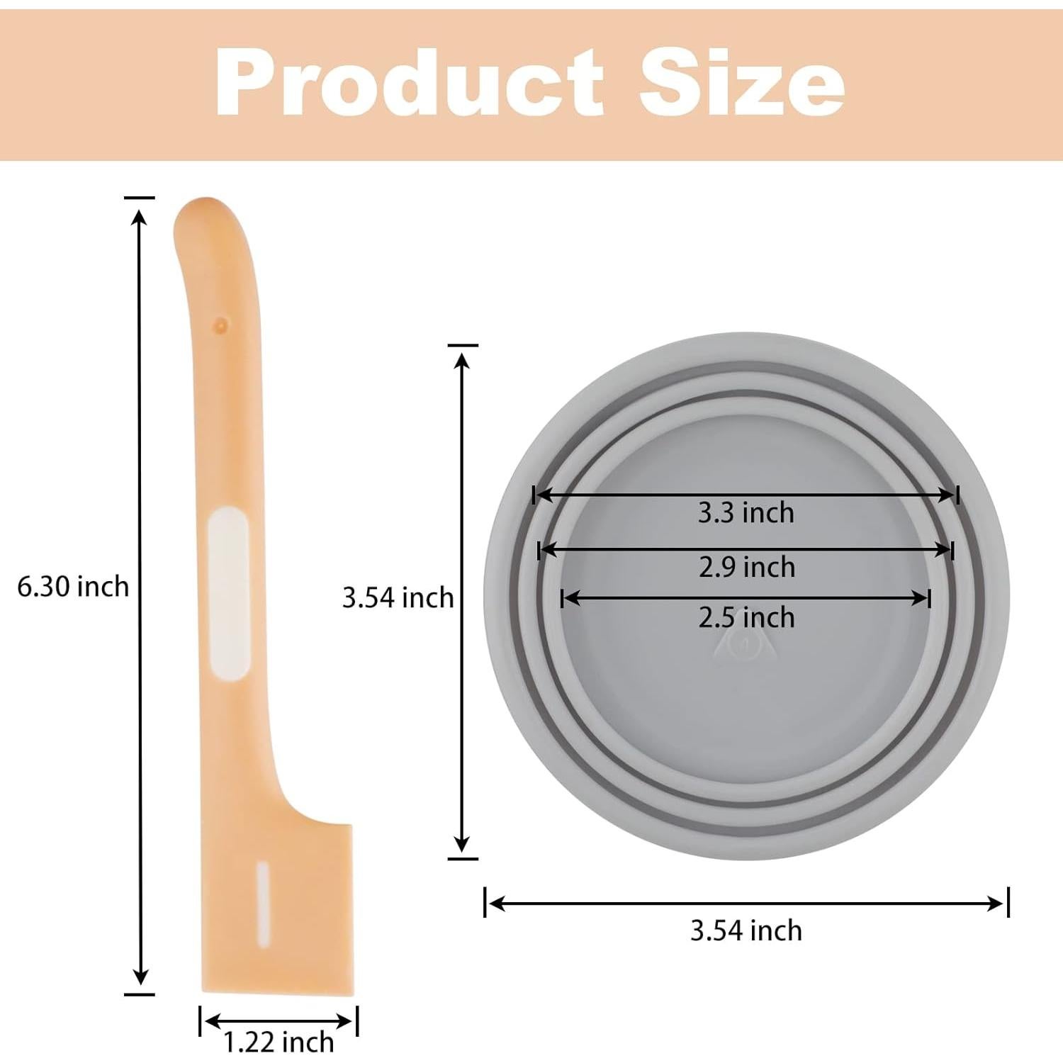 KALAMANDA Tapas y Cucharas para Latas de Comida para Gatos