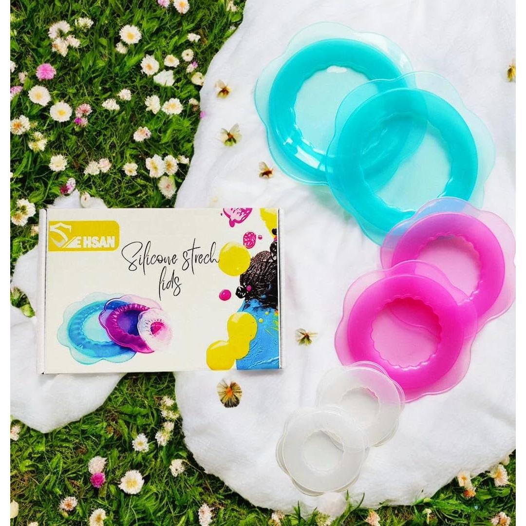 Tapa de Silicona EHSAN Reutilizable para Alimentos - 6PCS