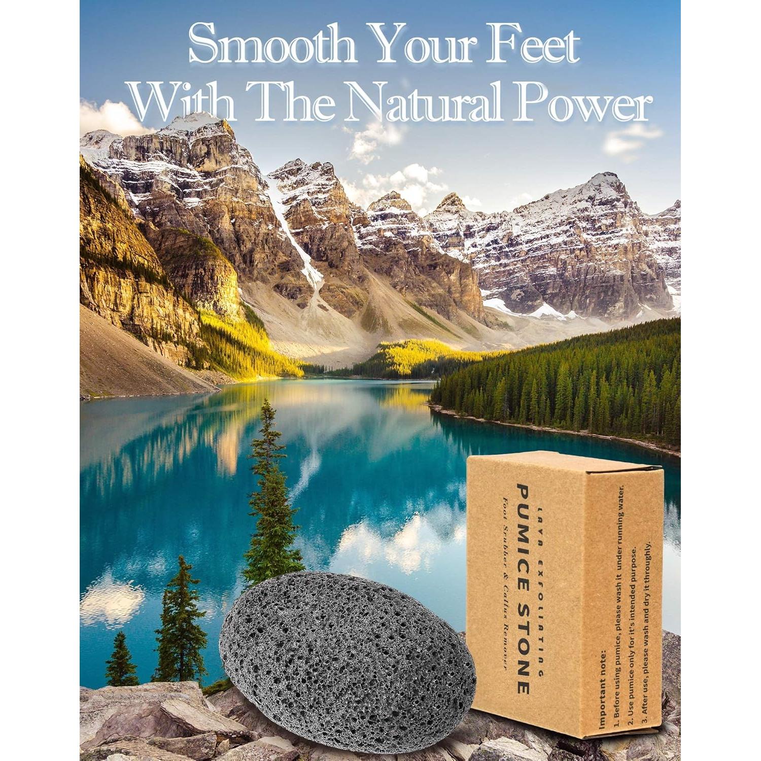 Piedra Pómez Natural Maryton - Exfoliante para Pies y Manos