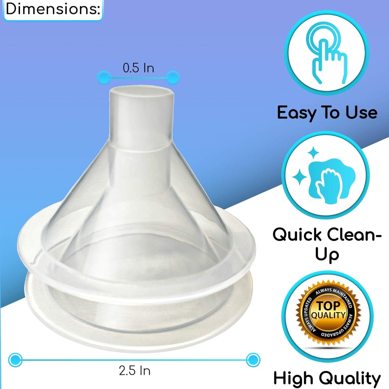 Mini Embudo de Plástico YOUNG & DANGEROUS - 2 Piezas 6.35 cm