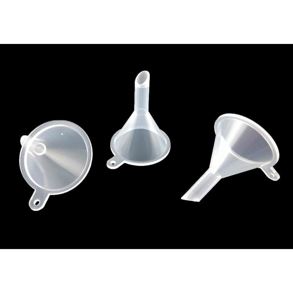 Embudos Mini de Plástico Yueton - 12 Piezas 3.1x4cm