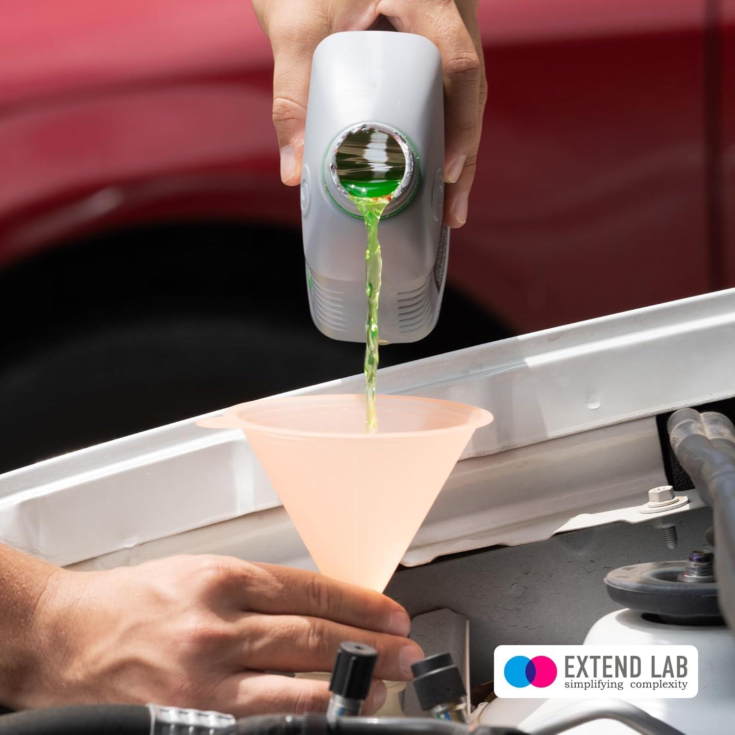 Set de 5 Embudos de Plástico Extend Lab - Grado Alimenticio