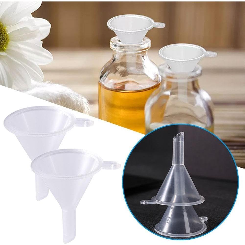 Juego de 6 Mini Embudos de Plástico Qintreesify - 2.54cm