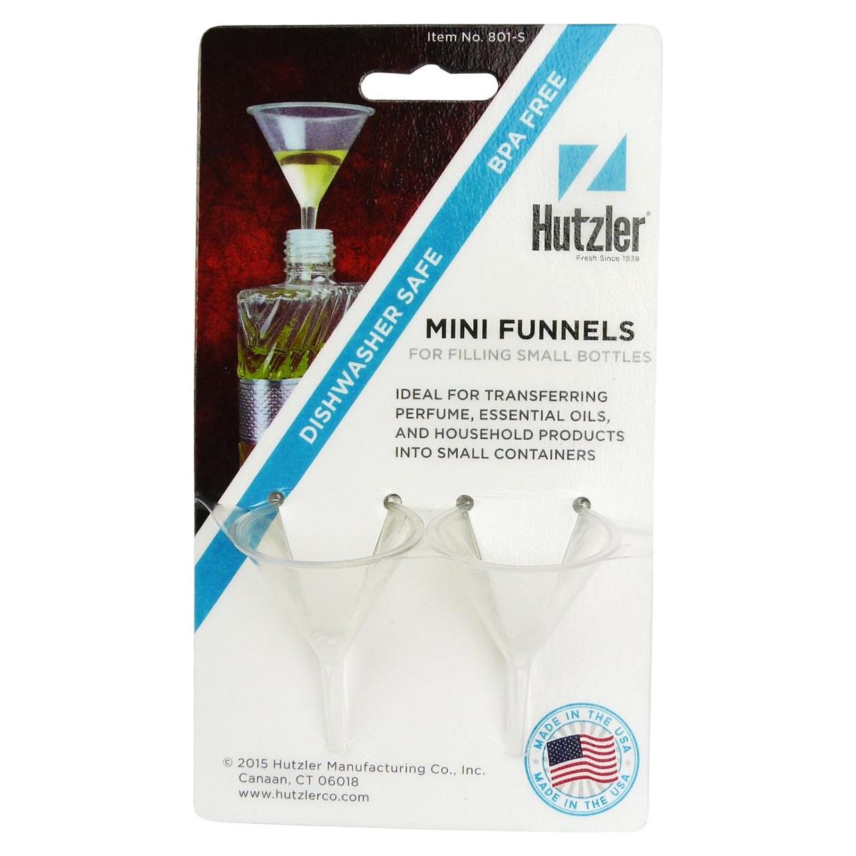 Embudos Mini Hutzler de Polipropileno 2 Piezas 29.57 ml