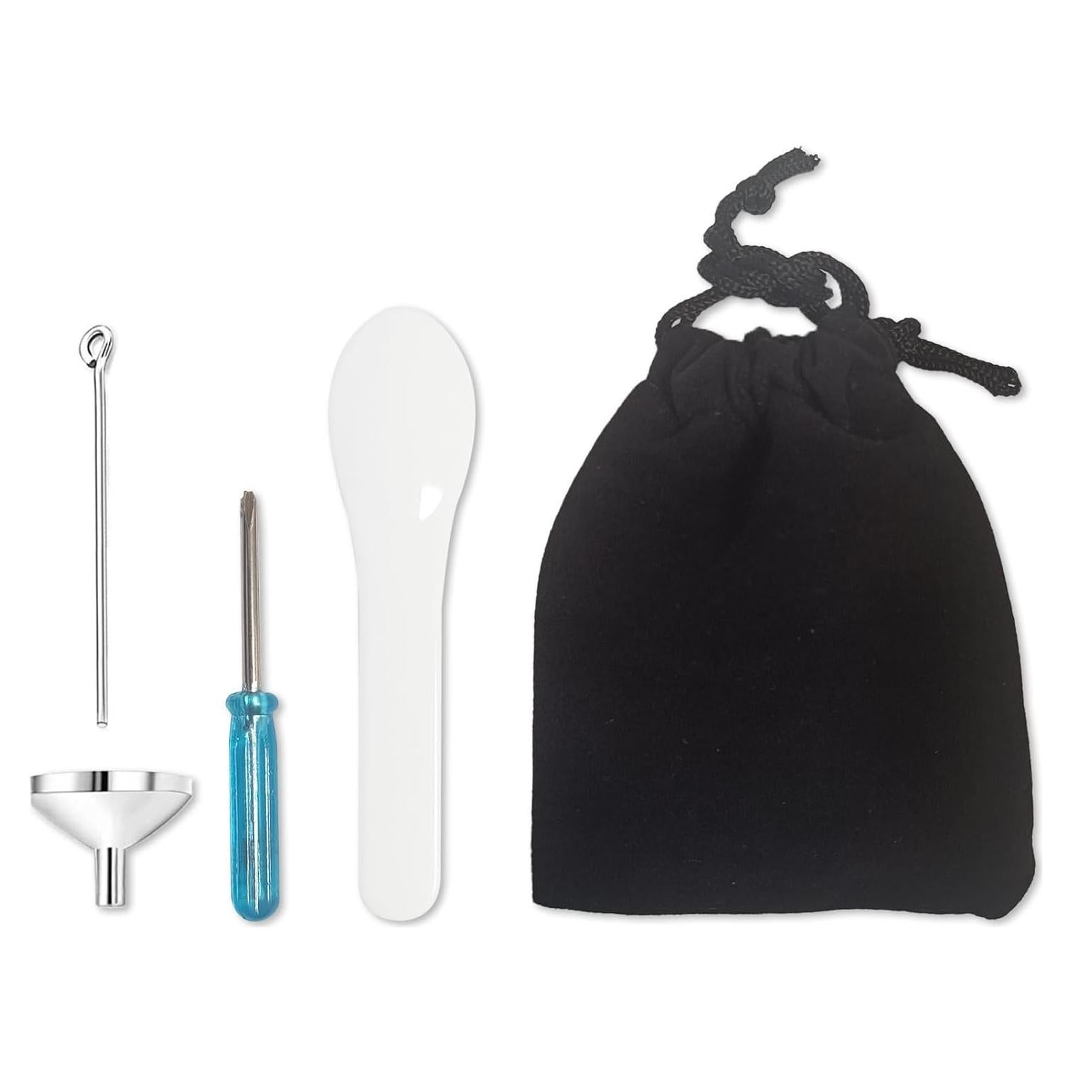 Kit de Llenado de Cremación NIIIYTYB con Cuchara y Embudo