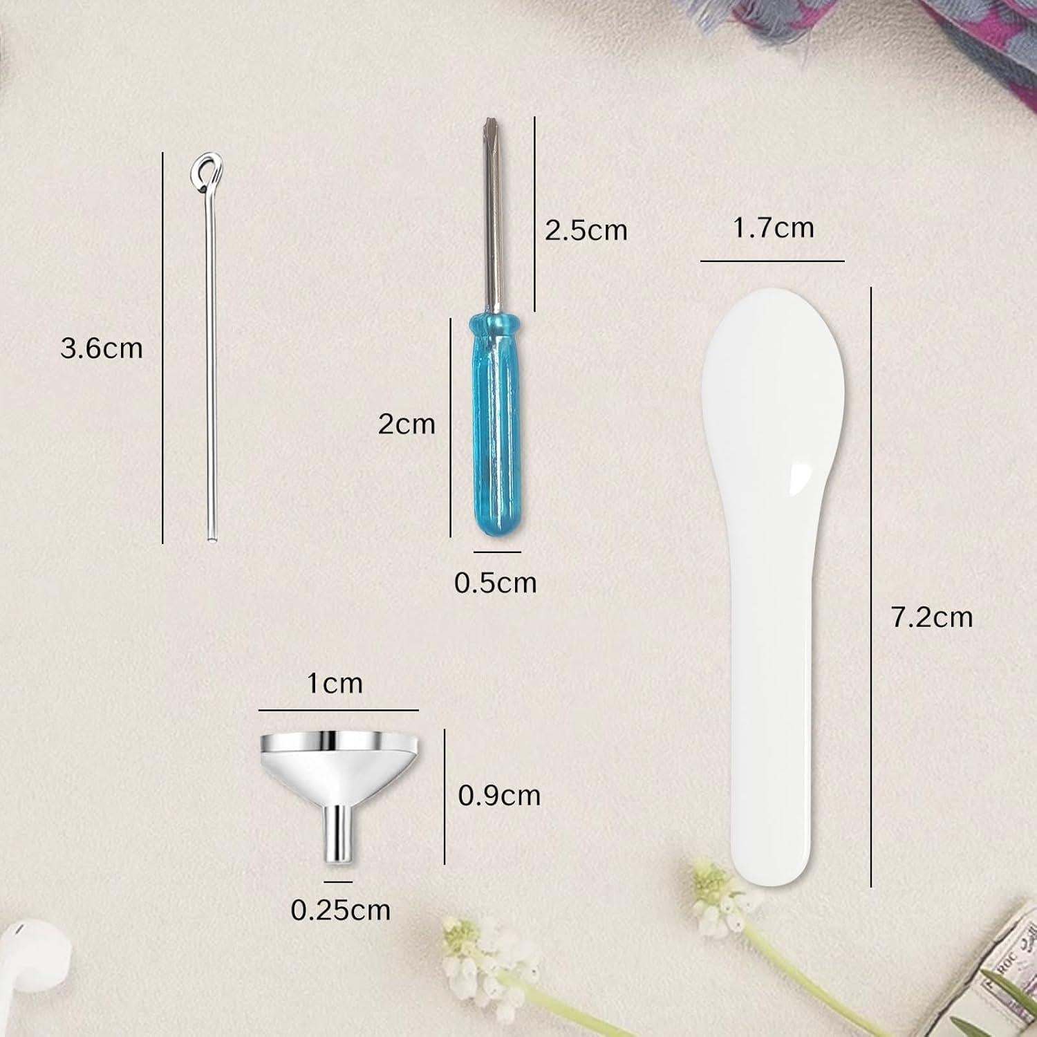 Kit de Llenado de Cremación NIIIYTYB con Cuchara y Embudo