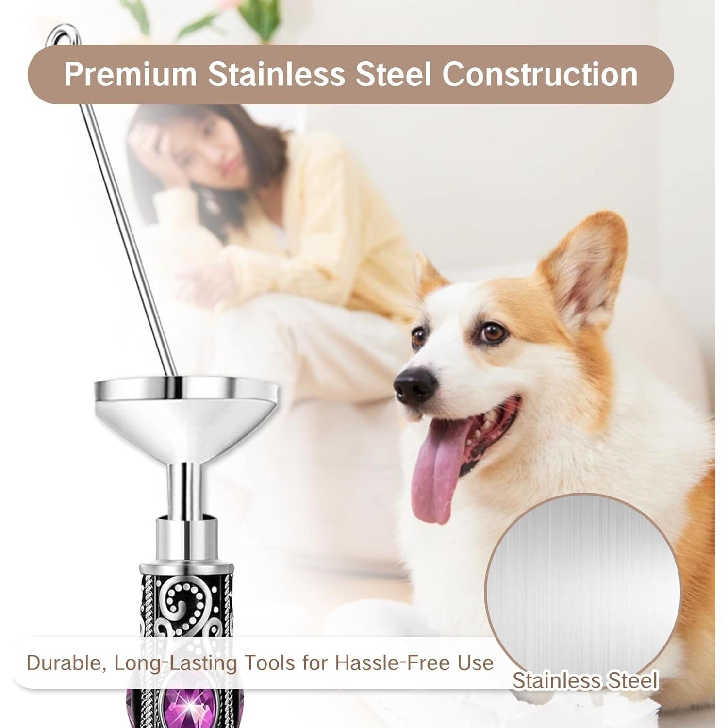 Kit de Llenado de Cremación NIIIYTYB con Cuchara y Embudo