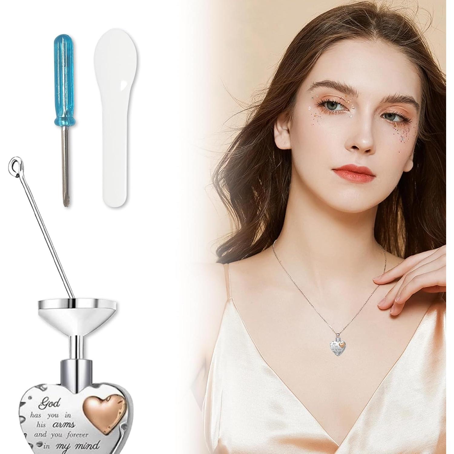 Kit de Llenado de Cremación NIIIYTYB con Cuchara y Embudo