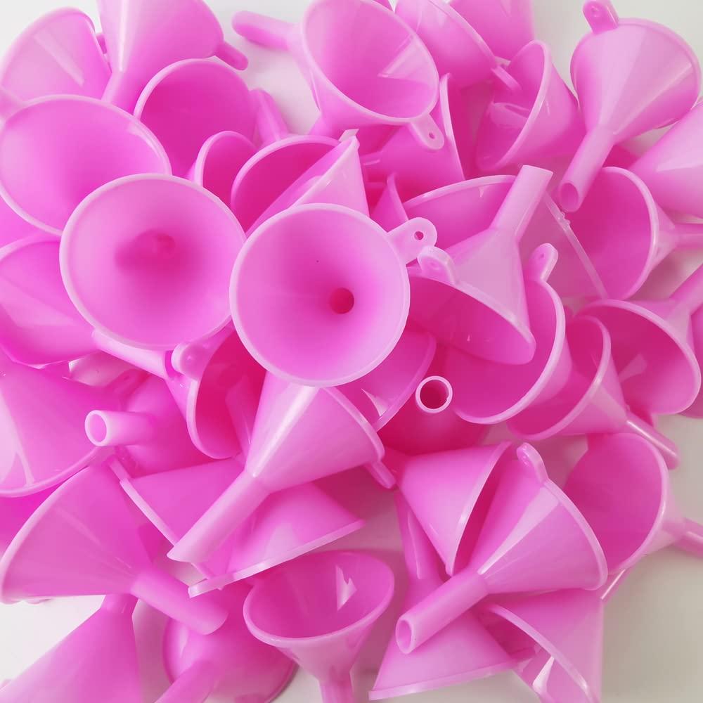 120 Mini Embudos de Plástico GXXMEI para Llenado de Líquidos