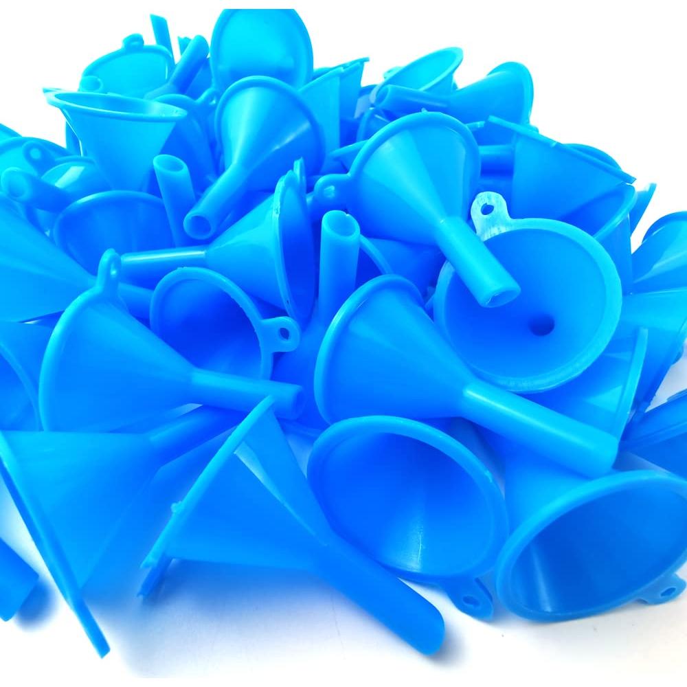 120 Mini Embudos de Plástico GXXMEI para Llenado de Líquidos