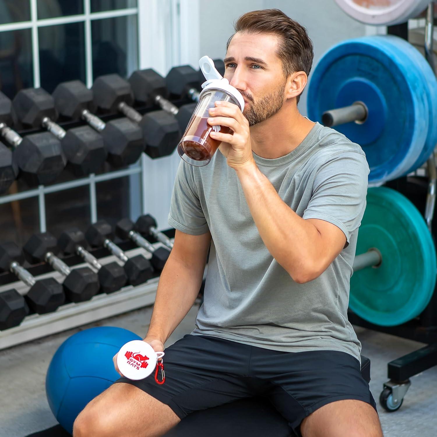 Juego de 4 Embudos para Proteína GYM RATS - 200ml