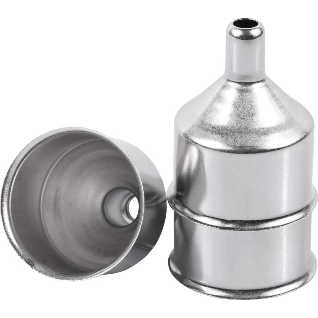 Mini Embudos de Acero Inoxidable Annomor - Paquete de 2