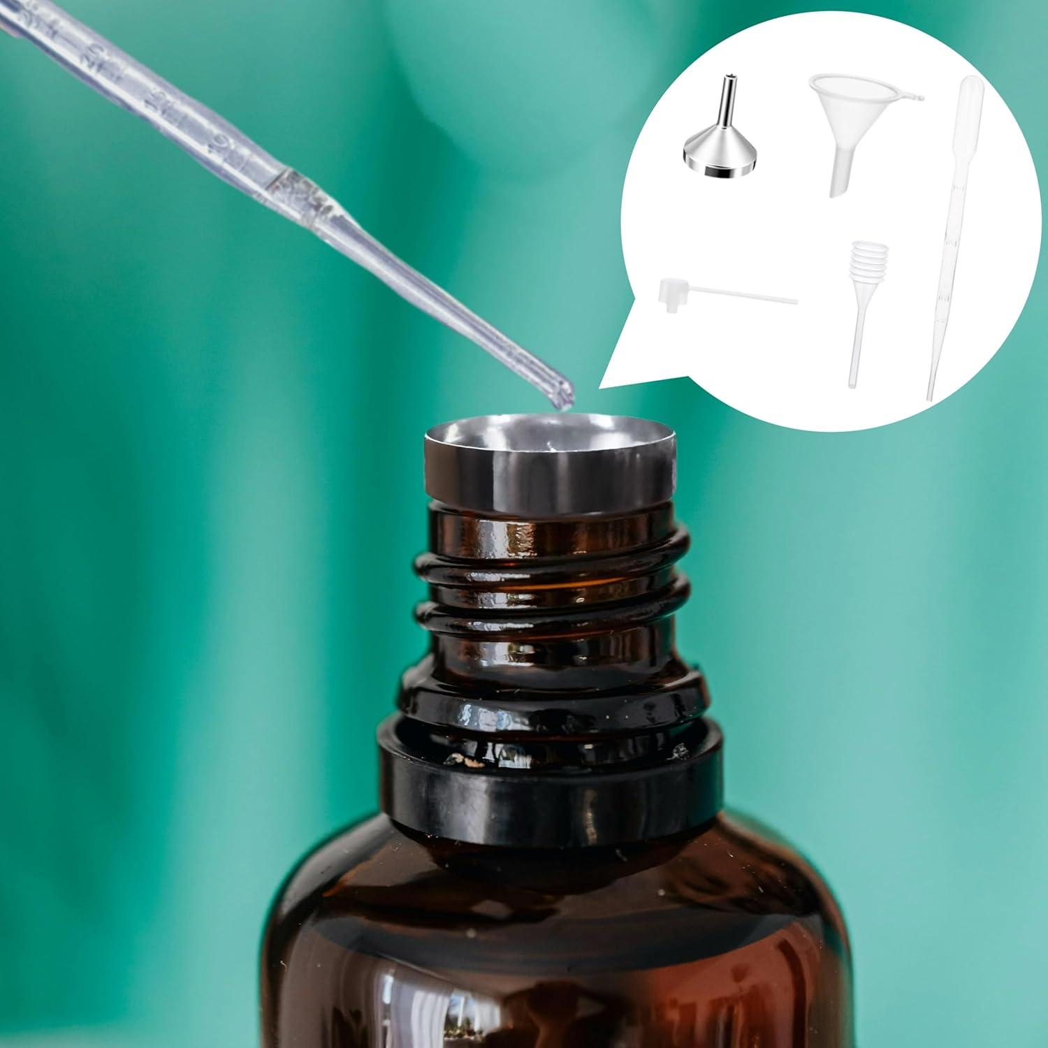 Juego de 10 Mini Embudos de Aluminio y Plástico Xnovies