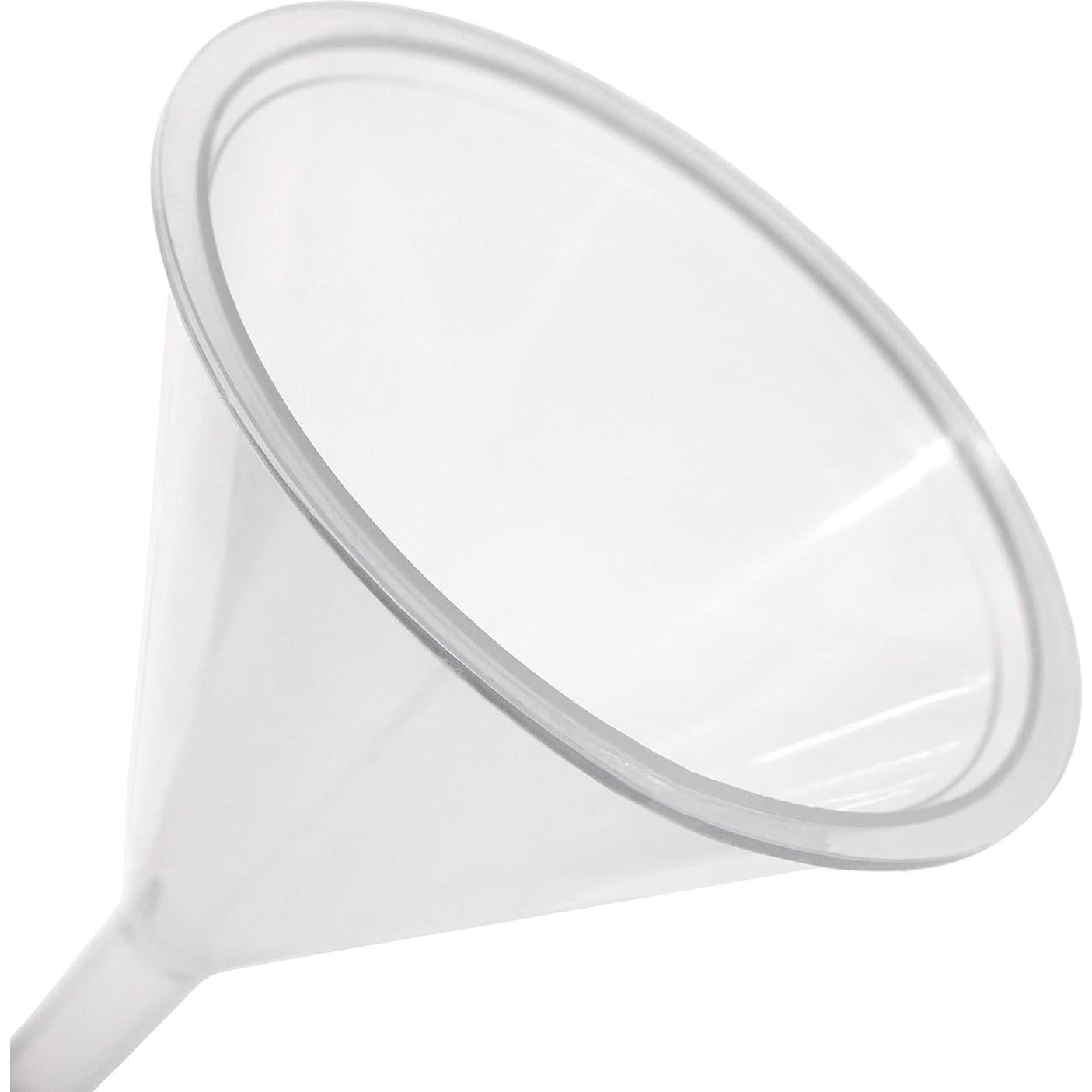 Eisco 10PK Embudos de Filtro 6.6 cm Plástico Resistente a Ácidos