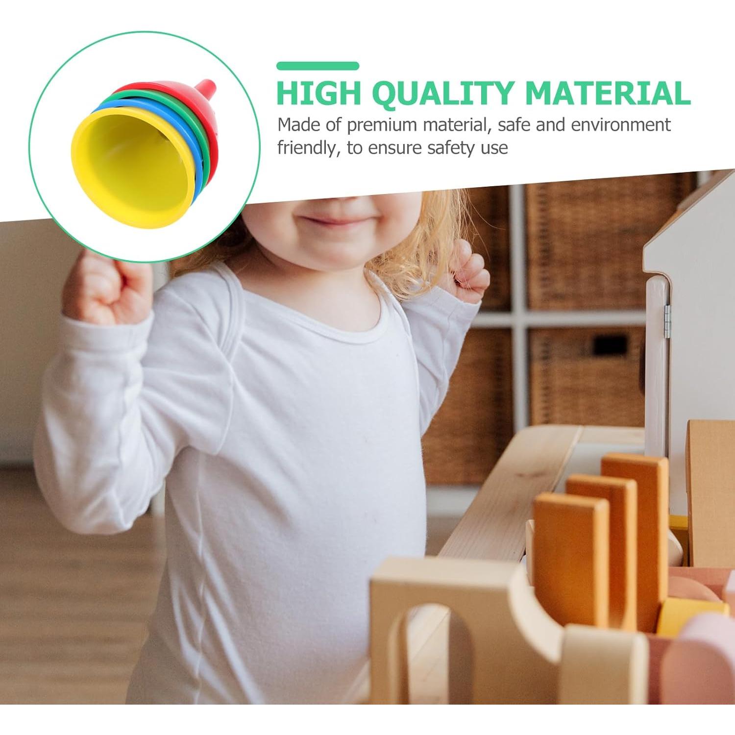 50 Mini Embudos de Plástico TOVINANNA para Botellas 6.5cm