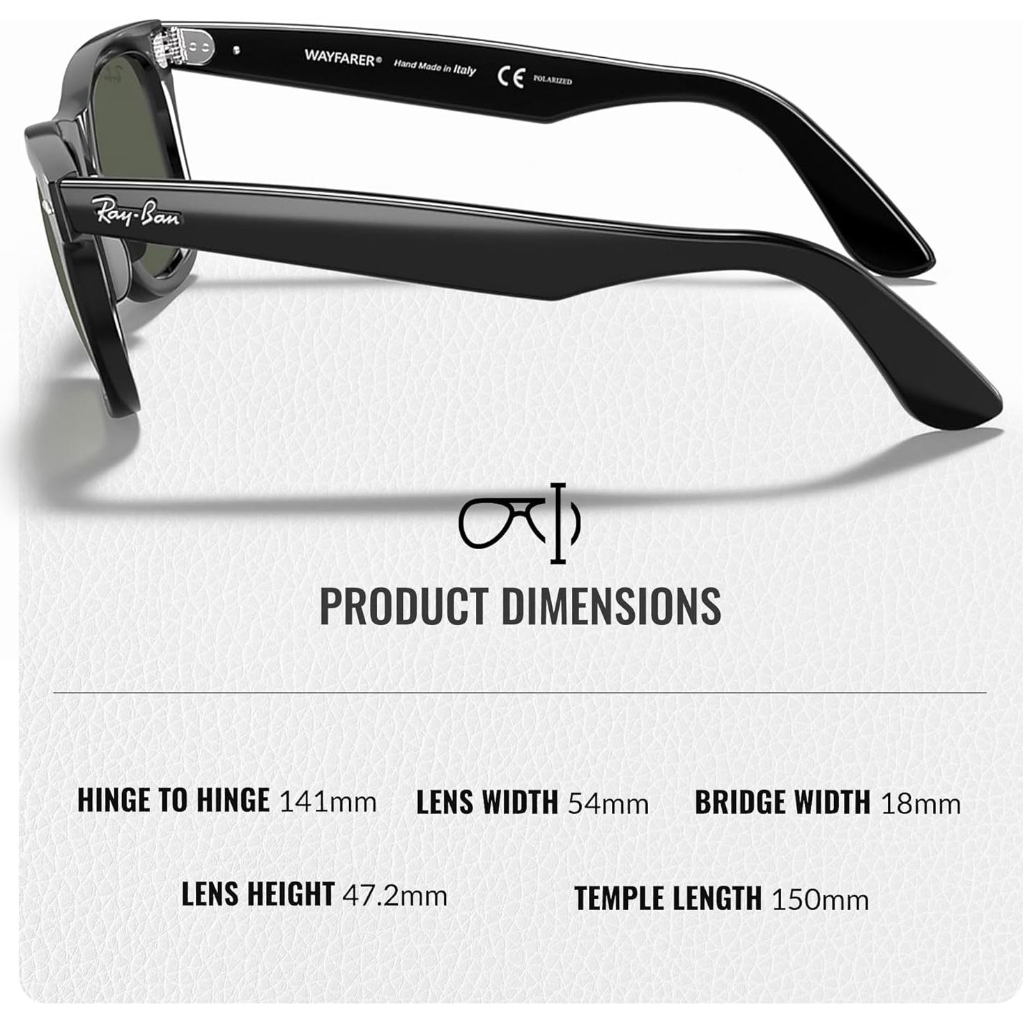 Gafas de sol Ray-Ban RB2140 Wayfarer Polarizadas 54mm