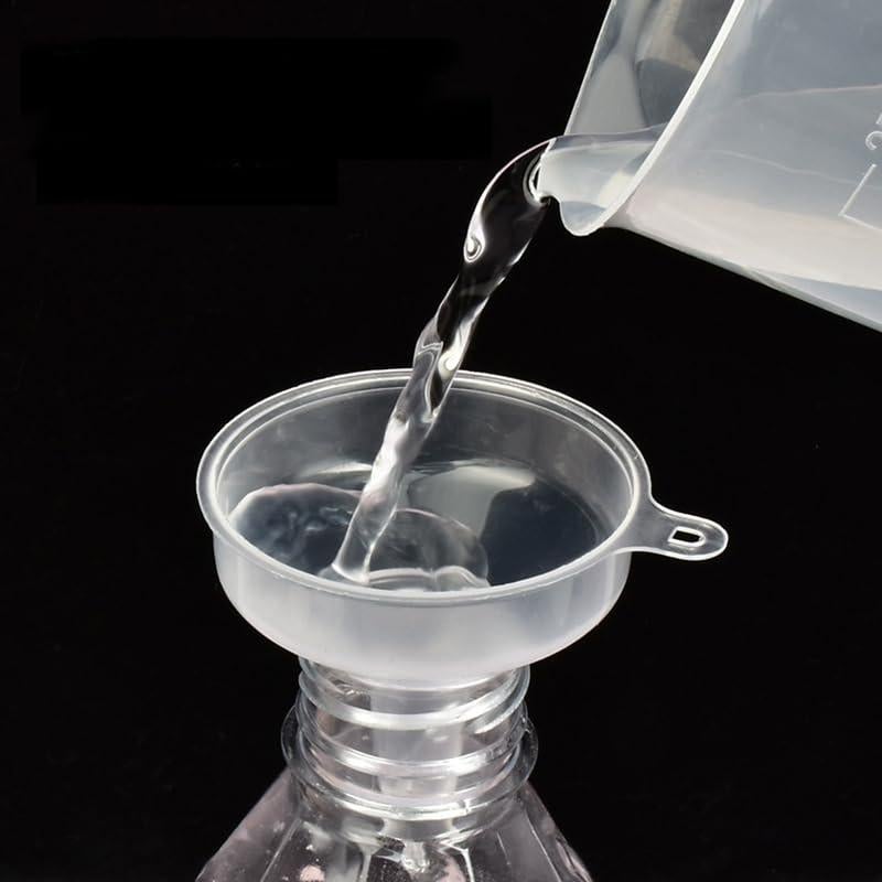 Embudos de Plástico Pequeños 4 Pack - Grado Alimenticio, 5cm