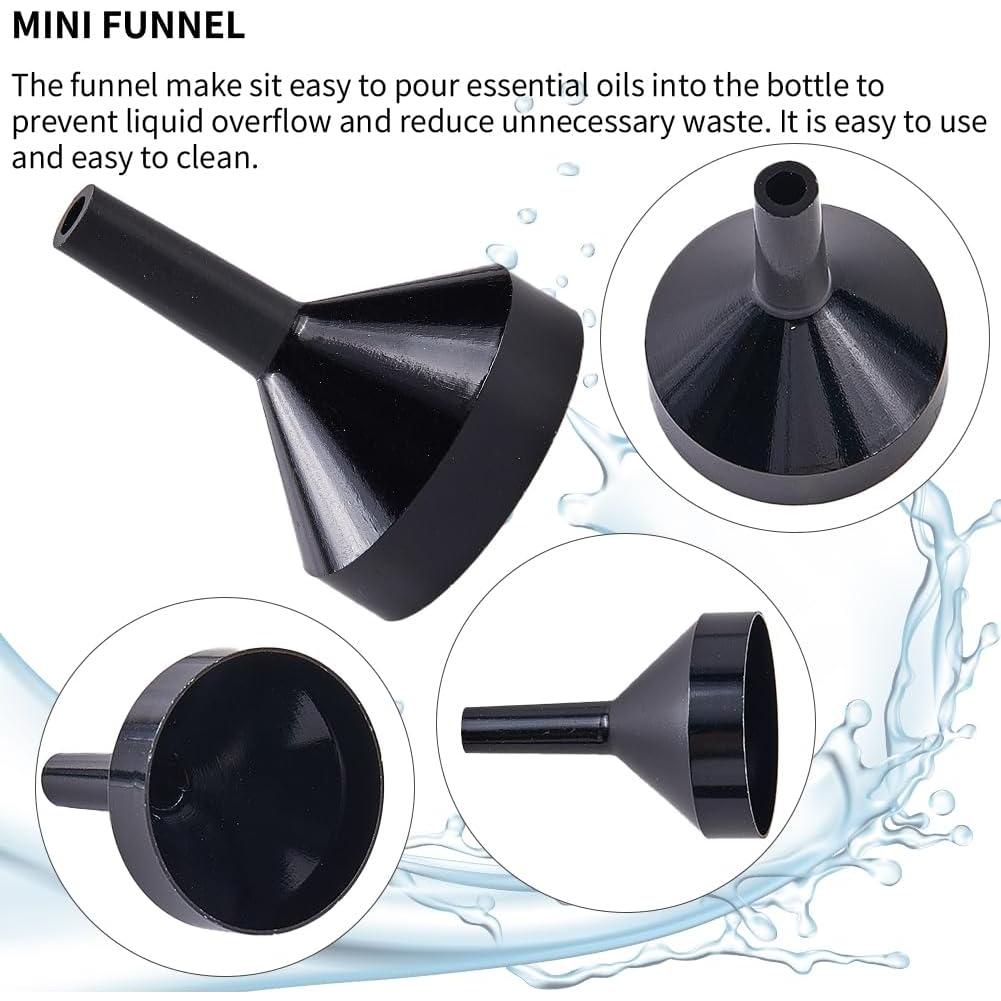 Set 18Pcs Mini Embudos de Aluminio GORGECRAFT con Pipetas