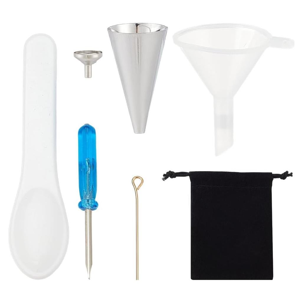 Conjunto de Mini Embudos NBEADS para Relleno de Joyería y Urnas