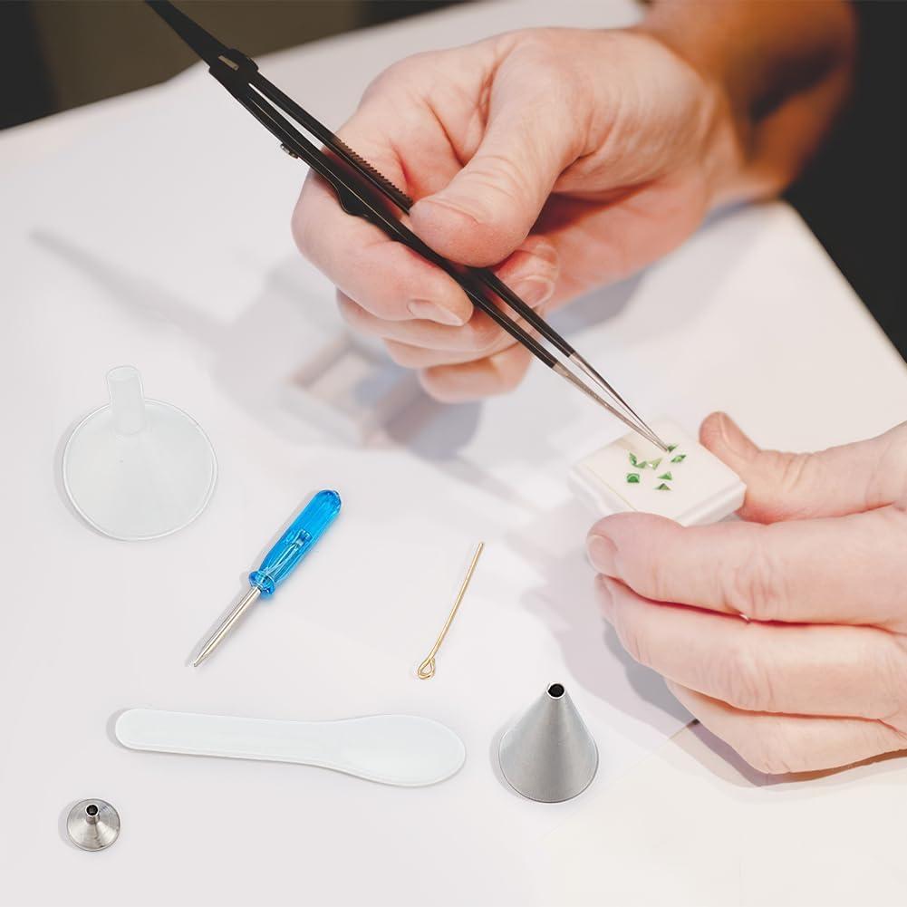 Conjunto de Mini Embudos NBEADS para Relleno de Joyería y Urnas