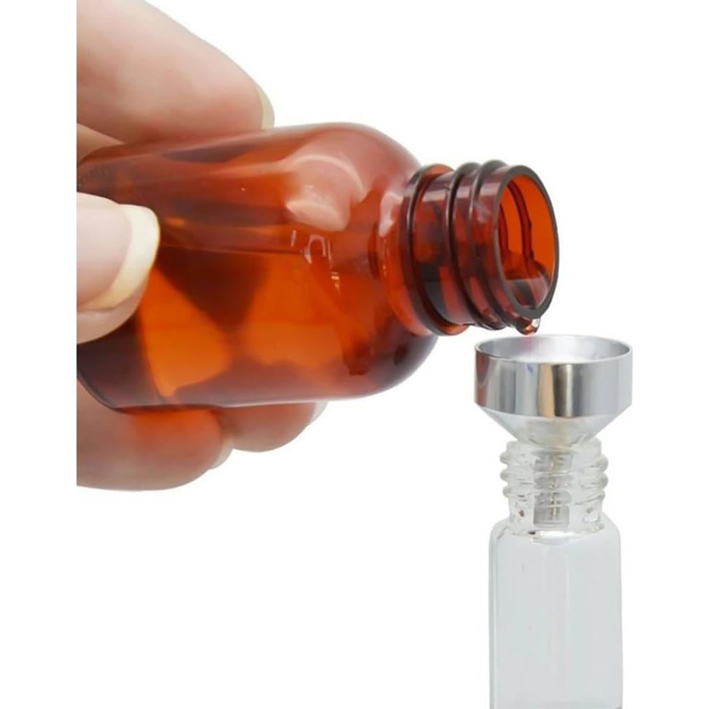 15 Embudos Metálicos Pequeños Capiant + 3 Mini Pipetas