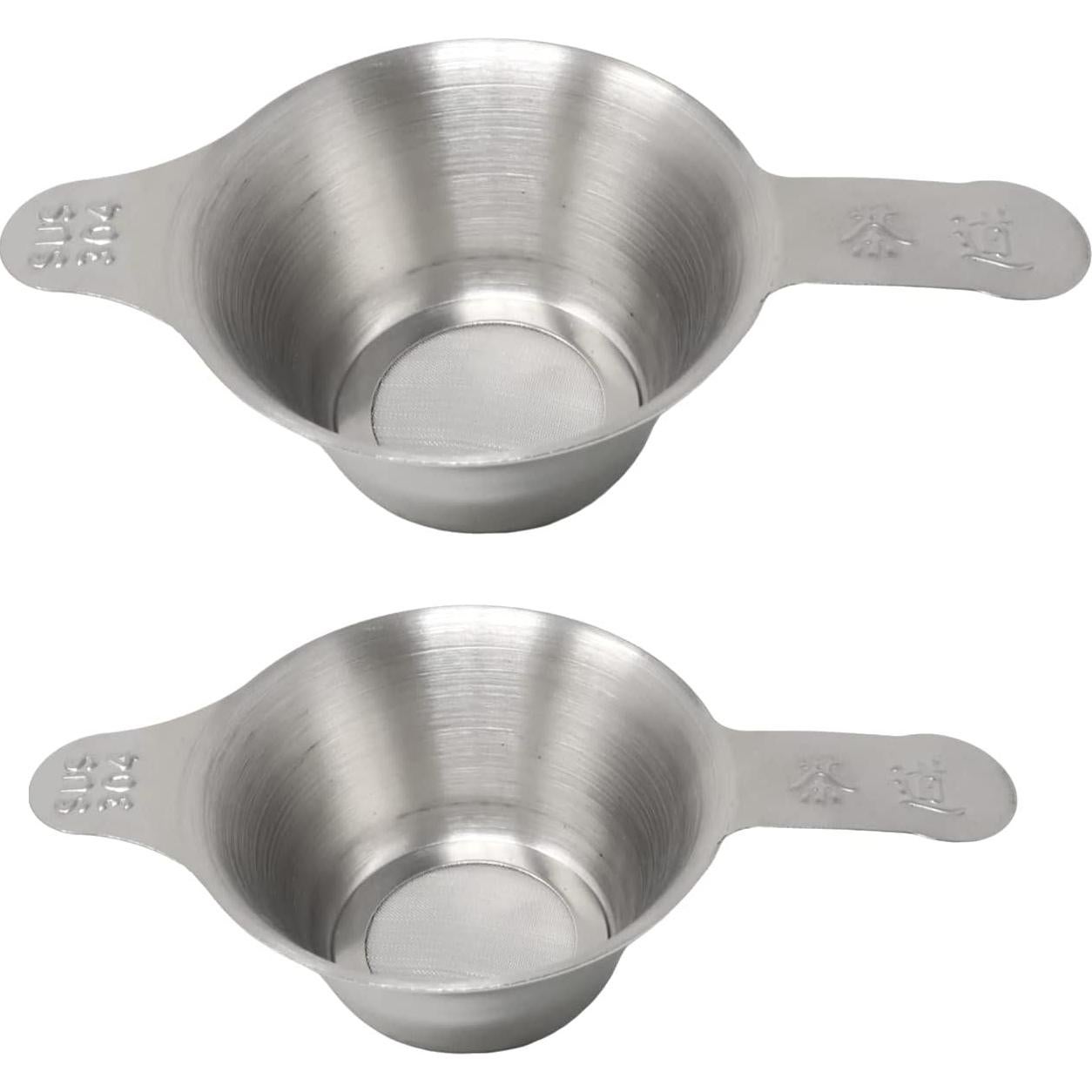 Coladores de Té y Café Honbay 304 Acero Inoxidable 2 Piezas