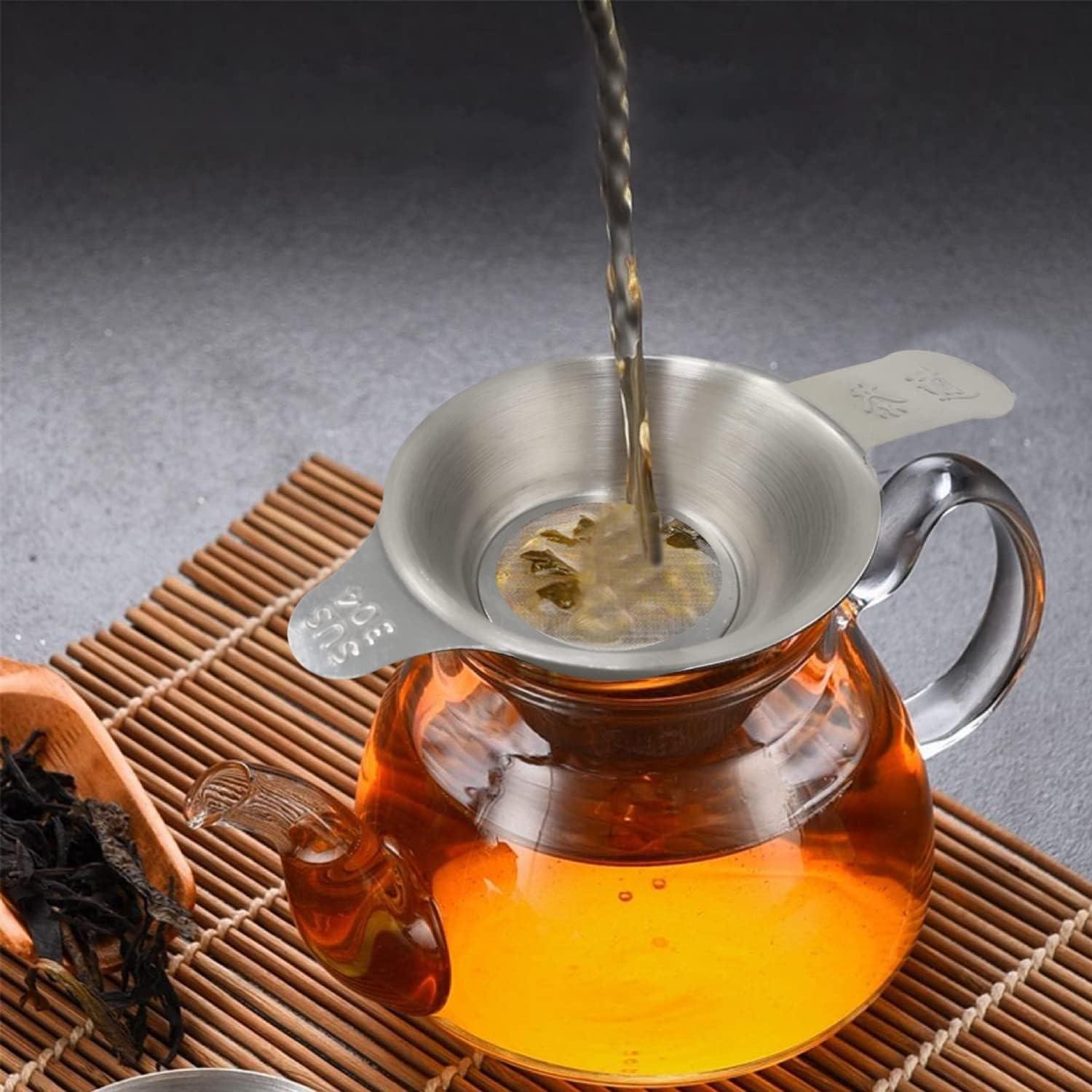 Coladores de Té y Café Honbay 304 Acero Inoxidable 2 Piezas