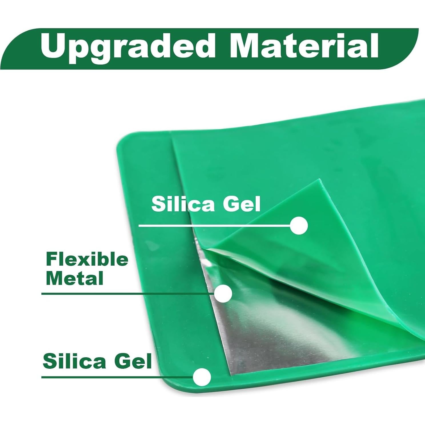 Embudo Flexible Plegable SZTJHN para Aceite 37.1cm Verde