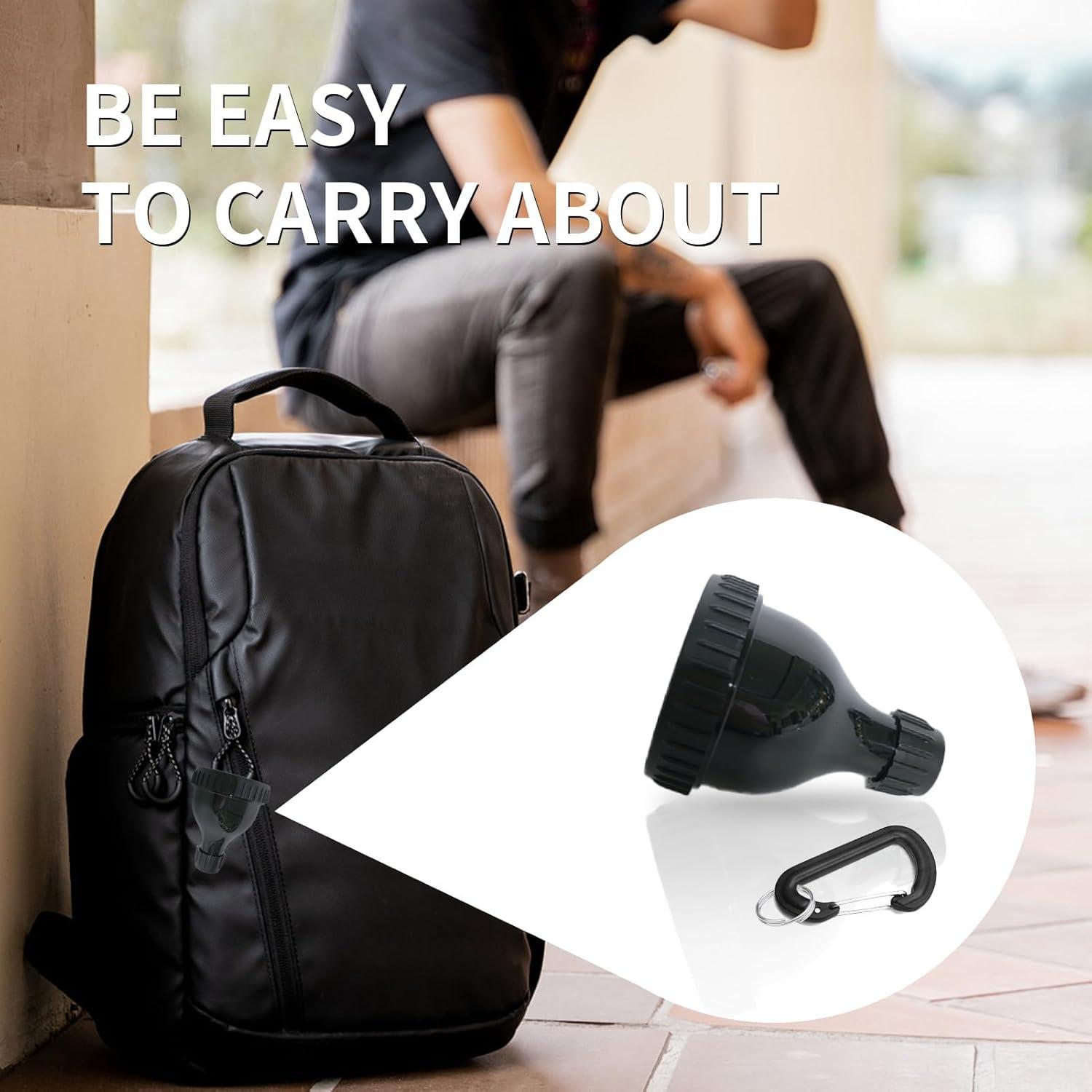 Contenedor de Polvo de Proteína PEHADU 2 Pack con Embudo