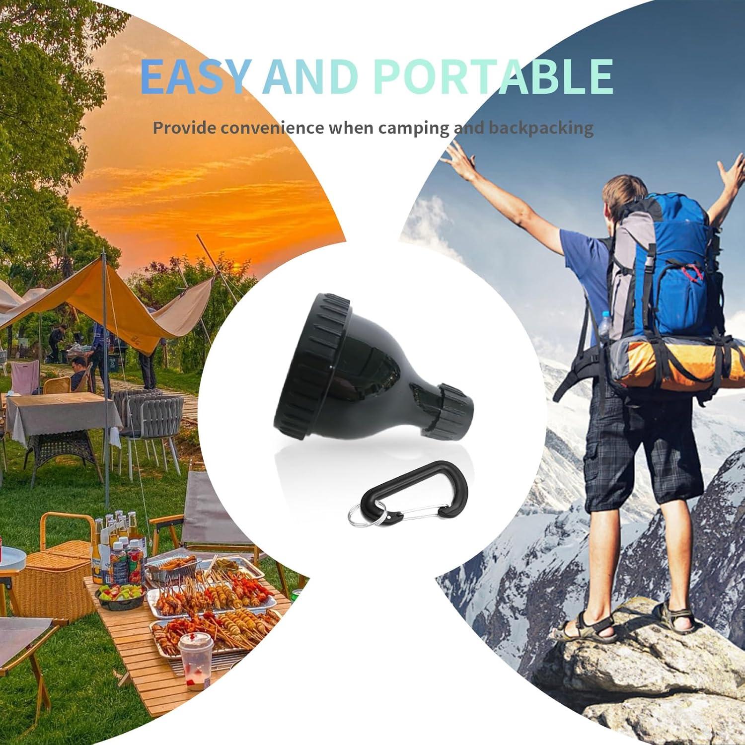 Contenedor de Polvo de Proteína PEHADU 2 Pack con Embudo