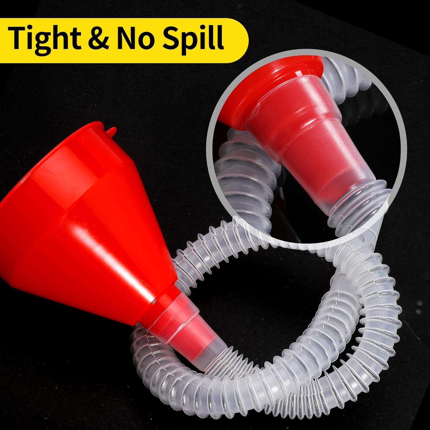 Embudo Flexible Pequeño Ciweisah con Manguera 55cm para Aceite