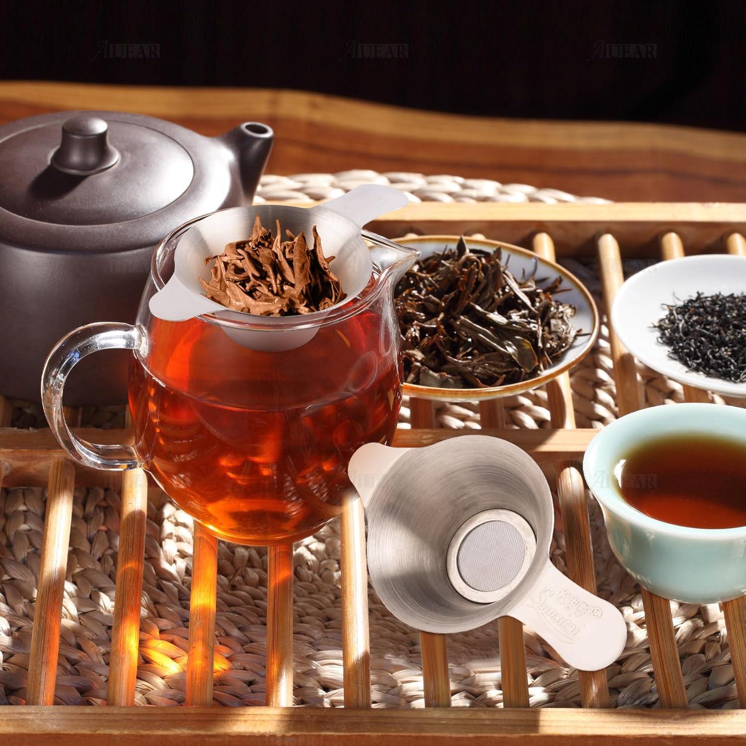 Colador de Acero Inoxidable AUEAR 2 Piezas Grande y Pequeño