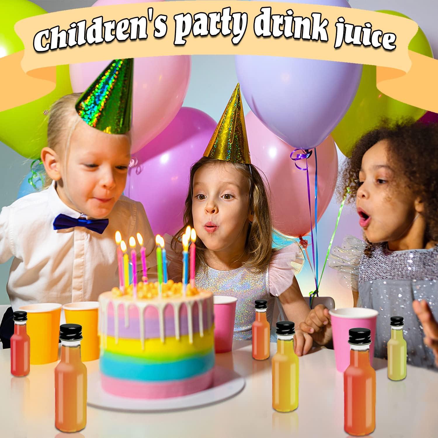 Paquete de 50 Botellas de Licor Mini 50ml Qiuttnqn con Embudos