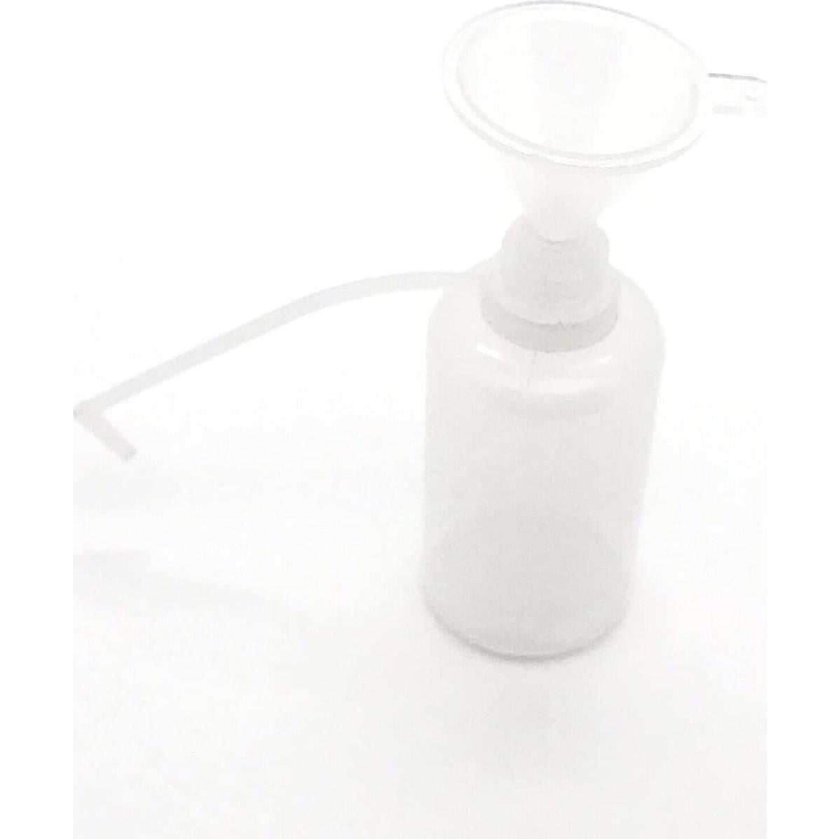 12 Botellas Aplicadoras de Precisión MYYZMY 29.57 ml con Embudos