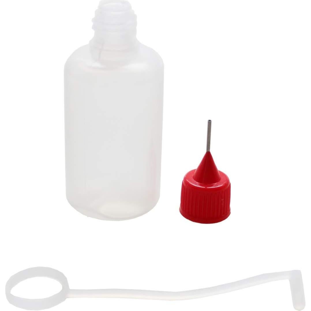 30 Botellas de Aplicador de Precisión LJY 30ml con Puntas y Embudos