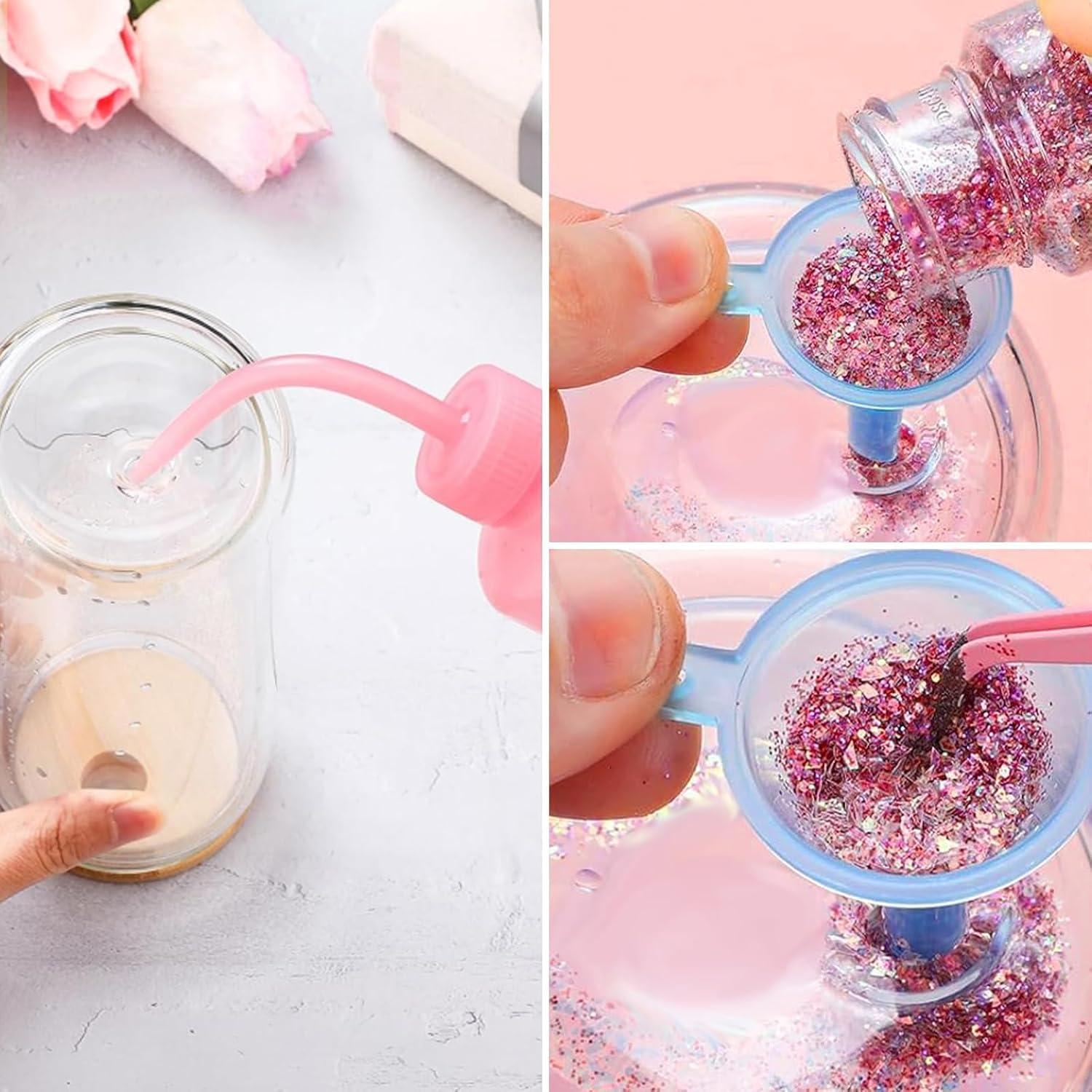 Kit DIY de Globo de Nieve CHENLUKJ - 5 Piezas Rosa