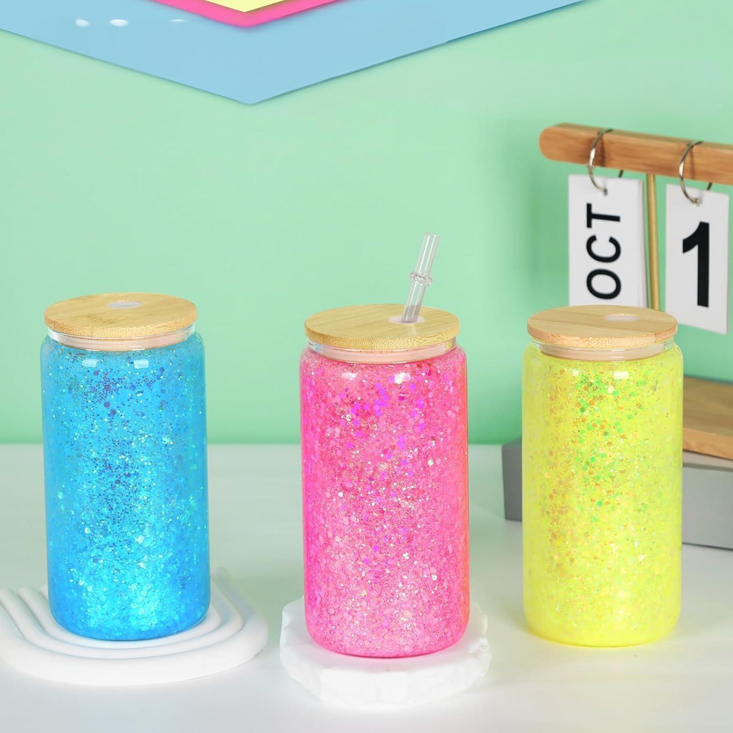 Kit DIY de Globo de Nieve CHENLUKJ - 5 Piezas Rosa