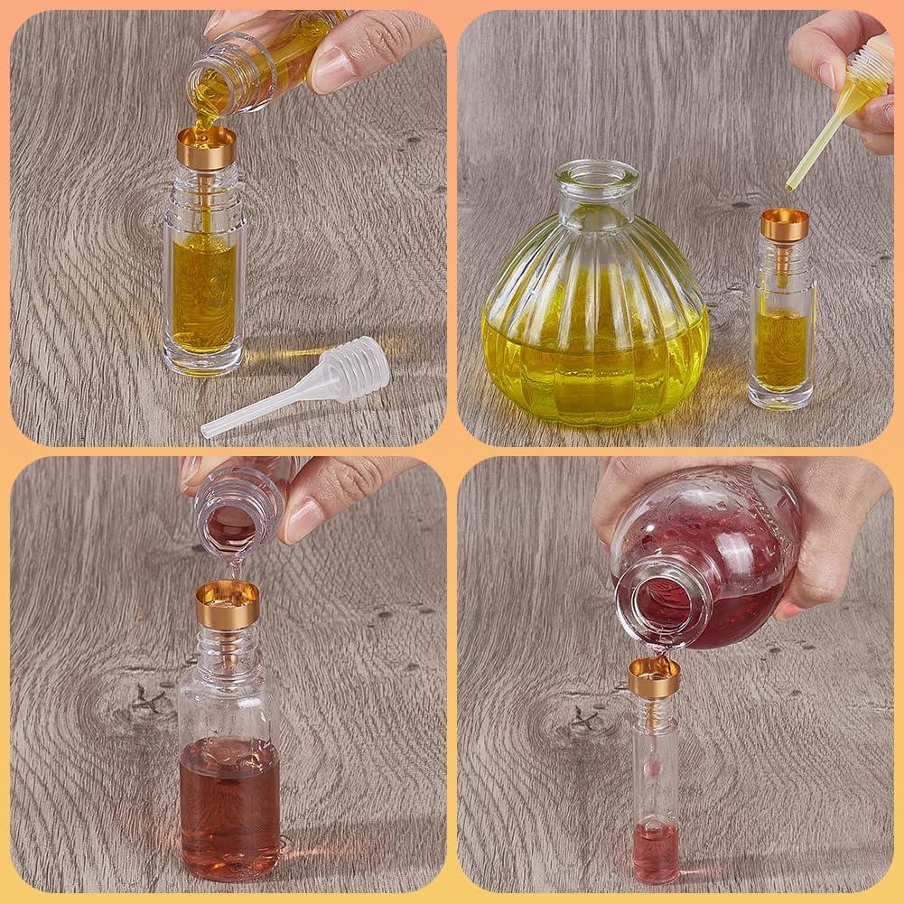 Set 16Pcs Mini Embudos de Aluminio GORGECRAFT con Pipetas