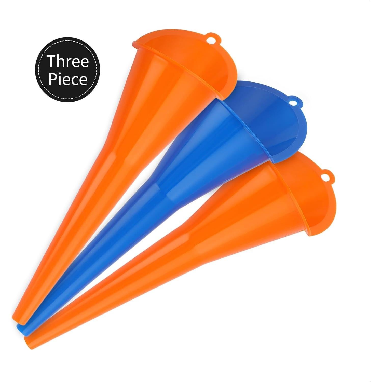 Juego de 3 Embudos de Aceite Plástico Aferrizu 28.8cm