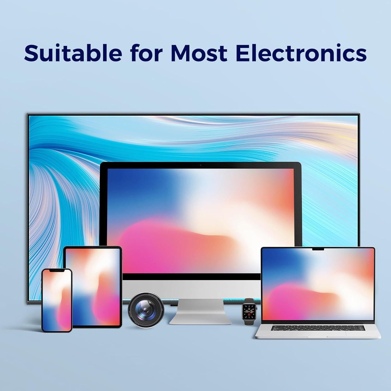 Kit Limpiador de Pantalla Click Clean - 2 Spray 4 oz + Paño Microfibra